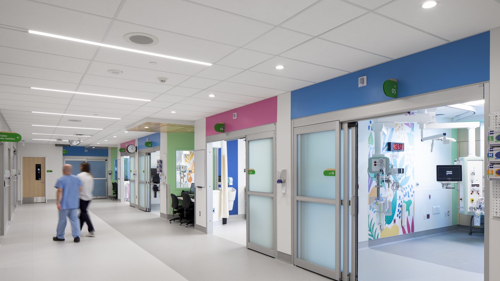 Unité de soins pédiatriques du Centre mère-enfant