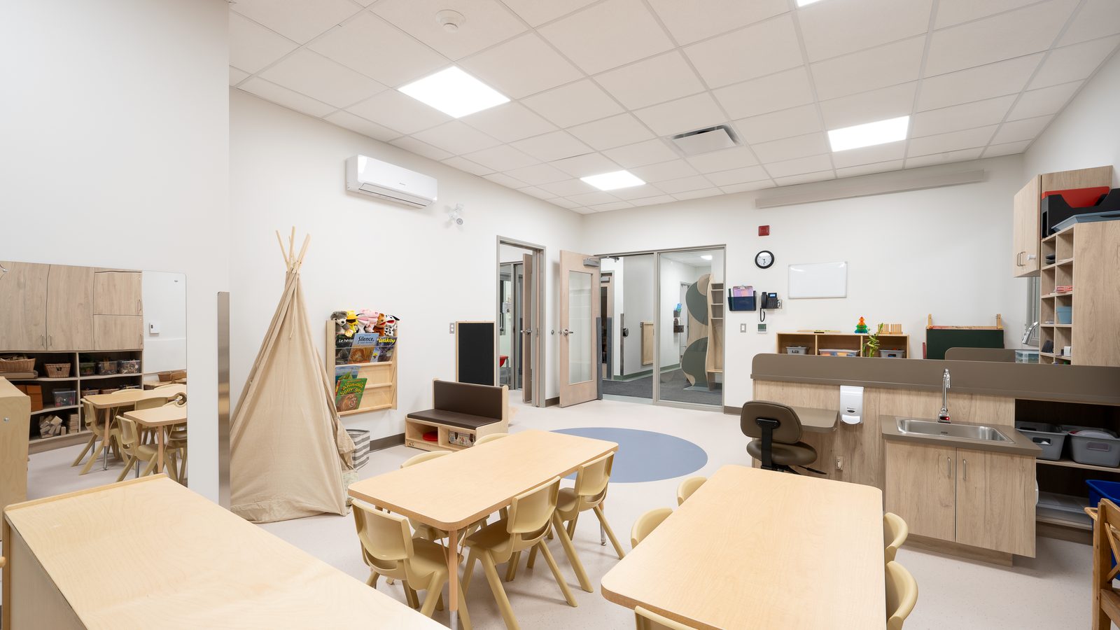 Local de vie d’un centre de la petite enfance