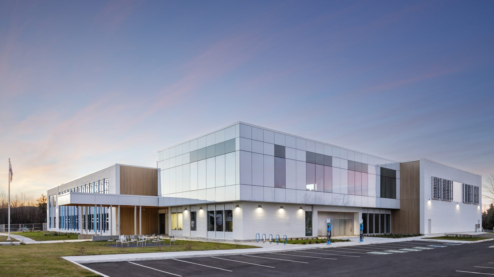 Façade de l’école Mont-Shefford à Granby